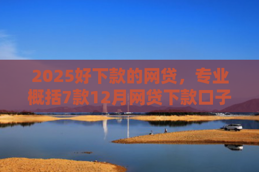 2025好下款的网贷，专业概括7款12月网贷下款口子
