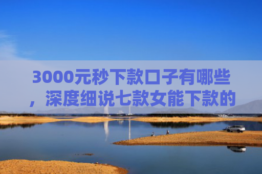 3000元秒下款口子有哪些，深度细说七款女能下款的网贷口子