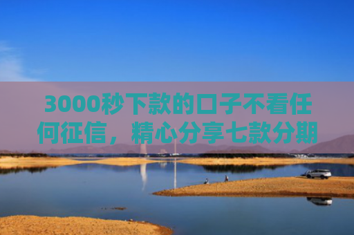 3000秒下款的口子不看任何征信，精心分享七款分期网贷必下款的口子
