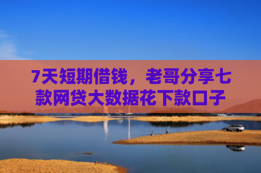 7天短期借钱，老哥分享七款网贷大数据花下款口子