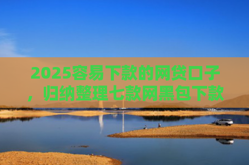 2025容易下款的网贷口子，归纳整理七款网黑包下款的网贷口子