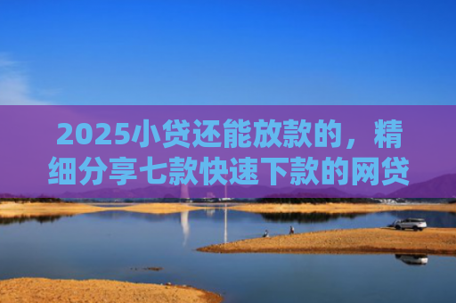 2025小贷还能放款的，精细分享七款快速下款的网贷小口子
