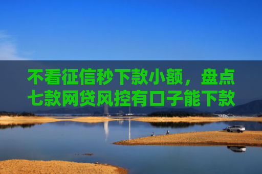 不看征信秒下款小额，盘点七款网贷风控有口子能下款吗