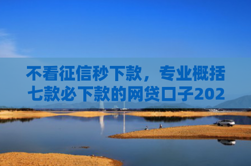 不看征信秒下款，专业概括七款必下款的网贷口子2025iOS