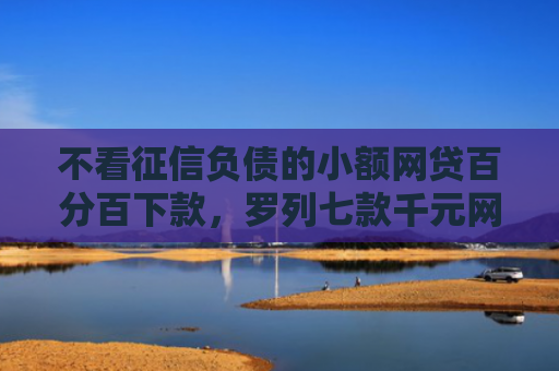 不看征信负债的小额网贷百分百下款，罗列七款千元网贷下款最快的口子
