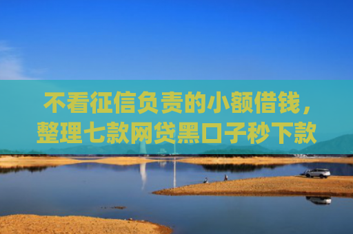 不看征信负责的小额借钱，整理七款网贷黑口子秒下款app2025