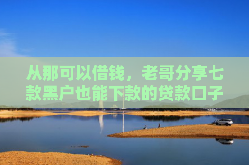 从那可以借钱，老哥分享七款黑户也能下款的贷款口子