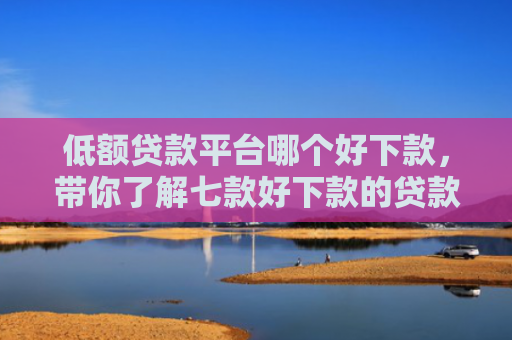 低额贷款平台哪个好下款，带你了解七款好下款的贷款口子有哪些
