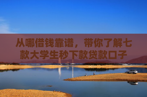 从哪借钱靠谱，带你了解七款大学生秒下款贷款口子