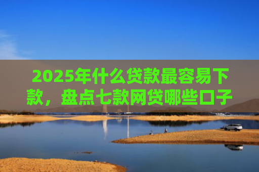 2025年什么贷款最容易下款，盘点七款网贷哪些口子比下款