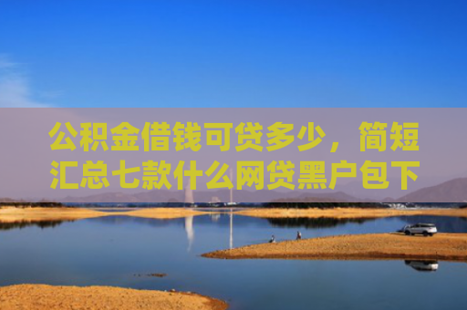 公积金借钱可贷多少，简短汇总七款什么网贷黑户包下款