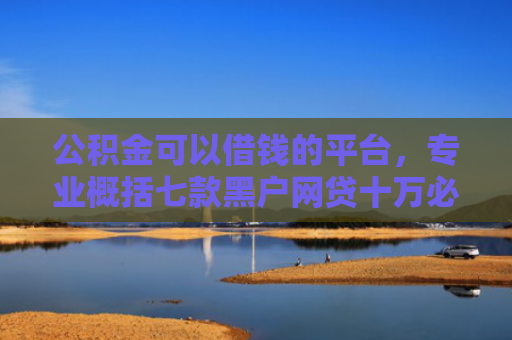 公积金可以借钱的平台，专业概括七款黑户网贷十万必下款