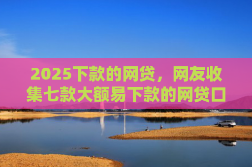 2025下款的网贷，网友收集七款大额易下款的网贷口子