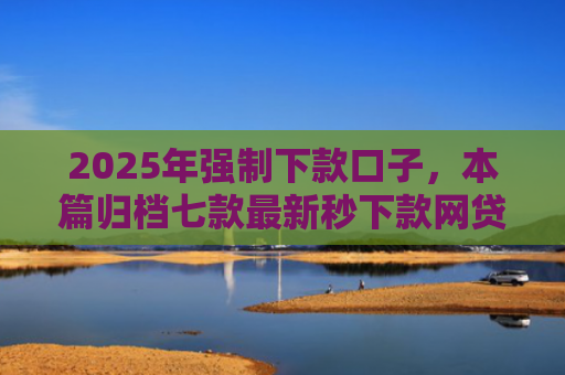 2025年强制下款口子，本篇归档七款最新秒下款网贷口子