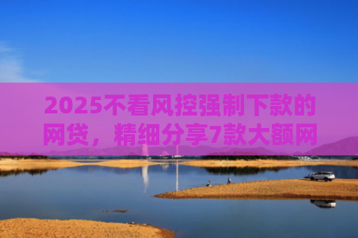 2025不看风控强制下款的网贷，精细分享7款大额网贷下款口子