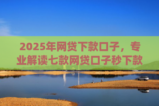 2025年网贷下款口子，专业解读七款网贷口子秒下款app