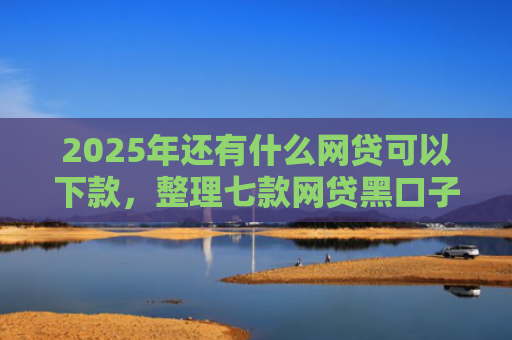 2025年还有什么网贷可以下款，整理七款网贷黑口子必下款