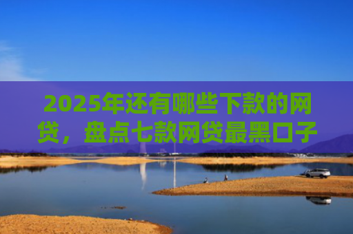 2025年还有哪些下款的网贷，盘点七款网贷最黑口子下款