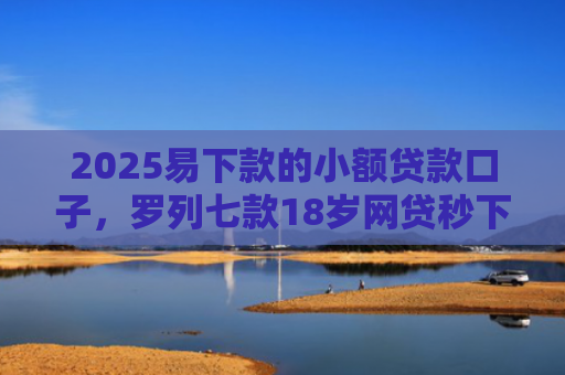 2025易下款的小额贷款口子，罗列七款18岁网贷秒下款口子