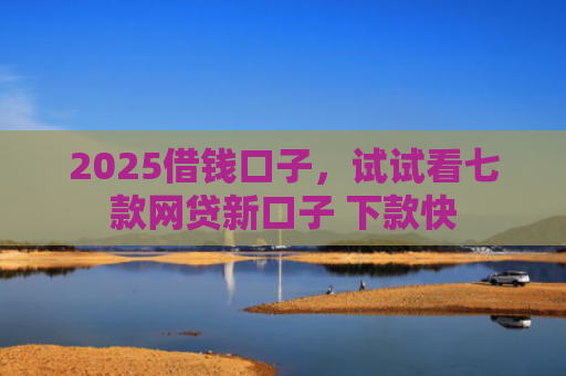 2025借钱口子，试试看七款网贷新口子 下款快
