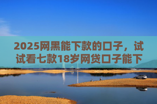 2025网黑能下款的口子，试试看七款18岁网贷口子能下款