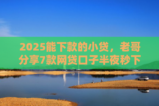 2025能下款的小贷，老哥分享7款网贷口子半夜秒下款