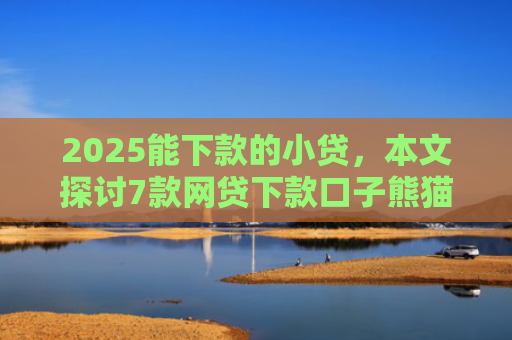 2025能下款的小贷，本文探讨7款网贷下款口子熊猫应急
