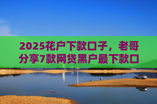 2025花户下款口子，老哥分享7款网贷黑户最下款口子