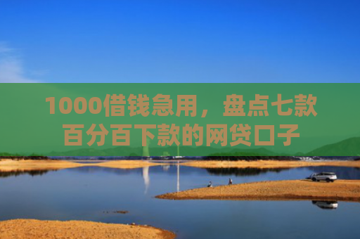 1000借钱急用，盘点七款百分百下款的网贷口子