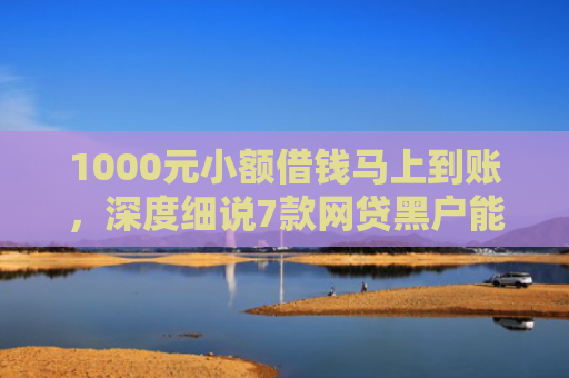 1000元小额借钱马上到账，深度细说7款网贷黑户能下款的口子