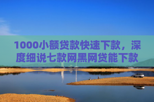 1000小额贷款快速下款，深度细说七款网黑网贷能下款的口子