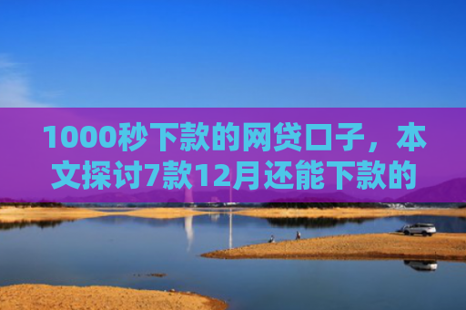 1000秒下款的网贷口子，本文探讨7款12月还能下款的网贷口子