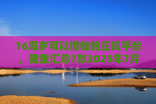 16周岁可以借钱的正规平台，隆重汇总7款2025年7月能下款的网贷口子