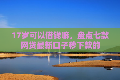 17岁可以借钱嘛，盘点七款网贷最新口子秒下款的