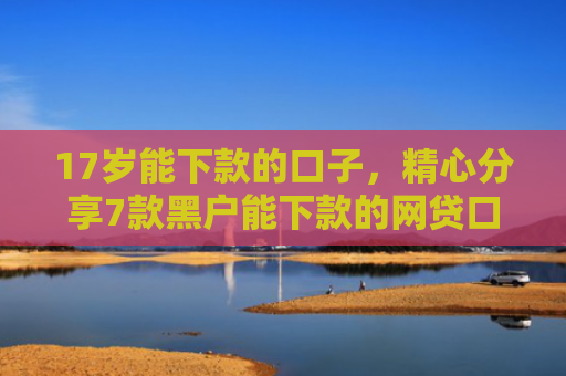 17岁能下款的口子，精心分享7款黑户能下款的网贷口子