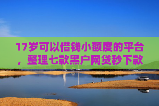 17岁可以借钱小额度的平台，整理七款黑户网贷秒下款的口子
