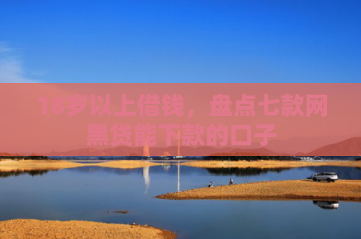 18岁以上借钱，盘点七款网黑贷能下款的口子