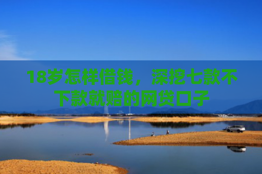 18岁怎样借钱，深挖七款不下款就赔的网贷口子