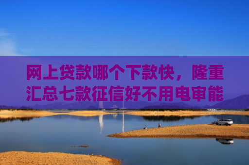 网上贷款哪个下款快，隆重汇总七款征信好不用电审能下款的app