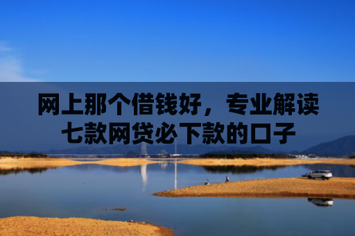 网上那个借钱好，专业解读七款网贷必下款的口子