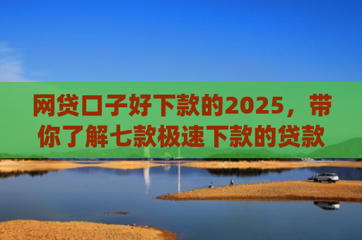 网贷口子好下款的2025，带你了解七款极速下款的贷款app不查征信