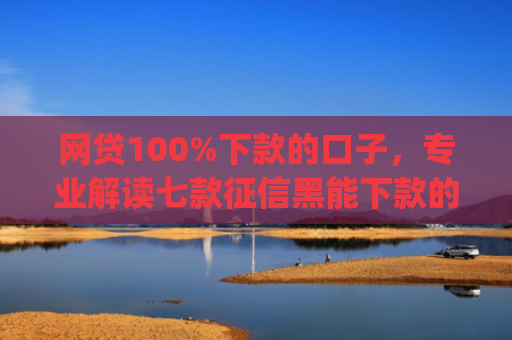 网贷100%下款的口子，专业解读七款征信黑能下款的app