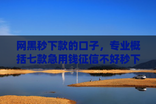 网黑秒下款的口子，专业概括七款急用钱征信不好秒下款的app