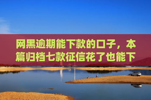 网黑逾期能下款的口子，本篇归档七款征信花了也能下款的网贷app