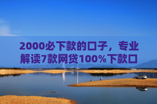 2000必下款的口子，专业解读7款网贷100%下款口子