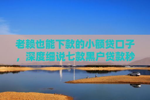 老赖也能下款的小额贷口子，深度细说七款黑户贷款秒审当场下款