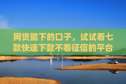 网贷能下的口子，试试看七款快速下款不看征信的平台app