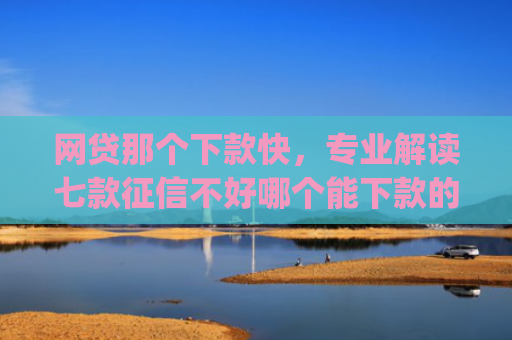 网贷那个下款快，专业解读七款征信不好哪个能下款的app