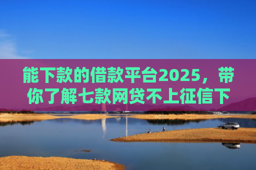 能下款的借款平台2025，带你了解七款网贷不上征信下款快的有