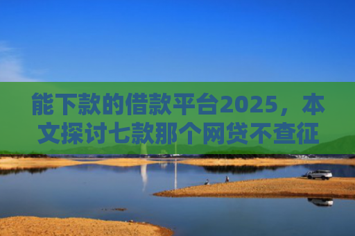 能下款的借款平台2025，本文探讨七款那个网贷不查征信大数据 下款快